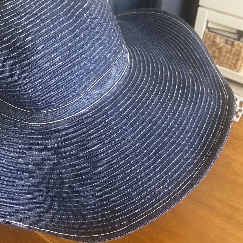 Wide Brimmed Beach Hat O/S